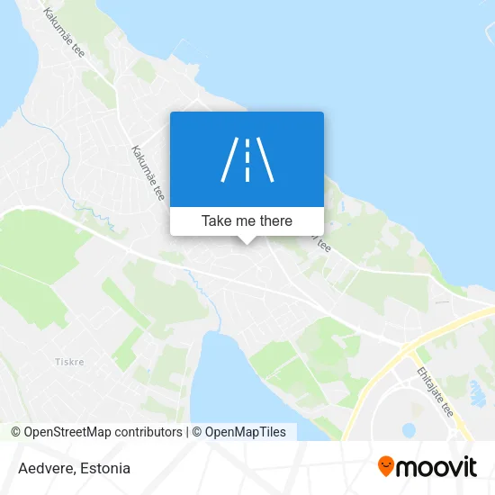 Карта Aedvere