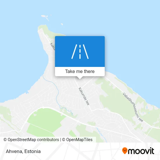 Карта Ahvena
