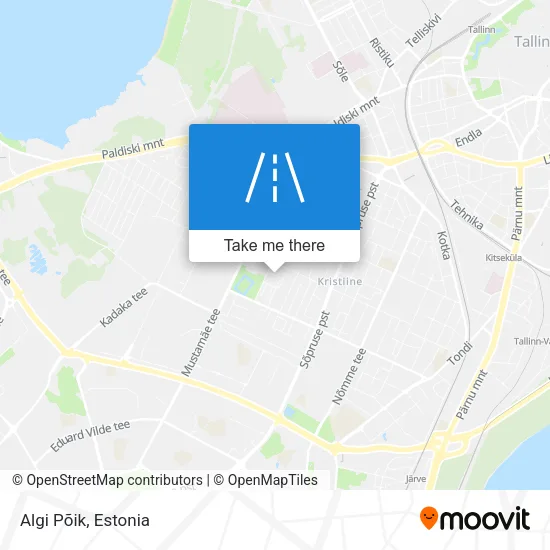 Карта Algi Põik