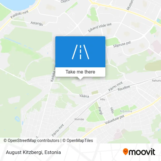 Карта August Kitzbergi