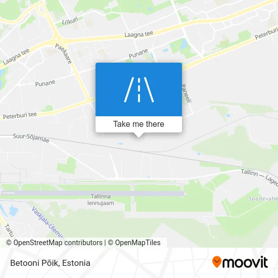 Карта Betooni Põik