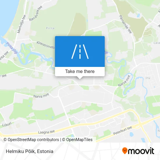 Карта Helmiku Põik