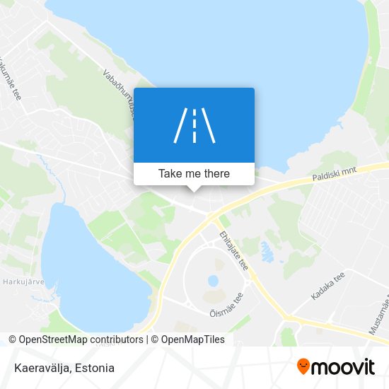 Kaeravälja map
