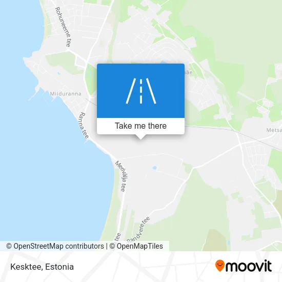 Карта Kesktee