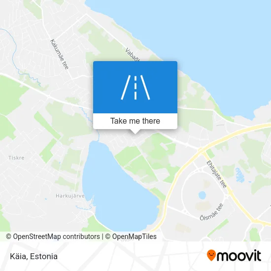 Карта Käia