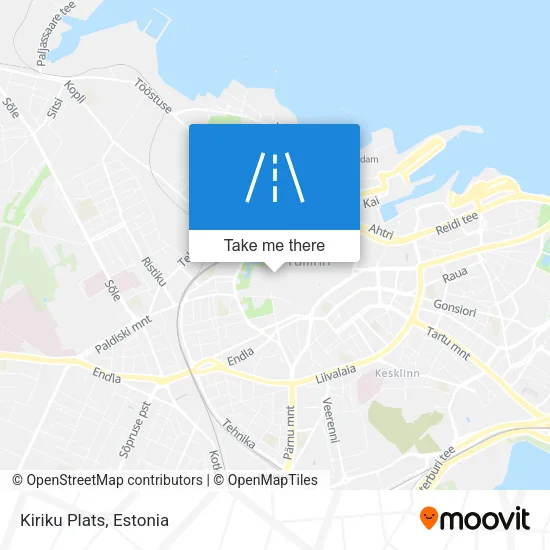 Карта Kiriku Plats