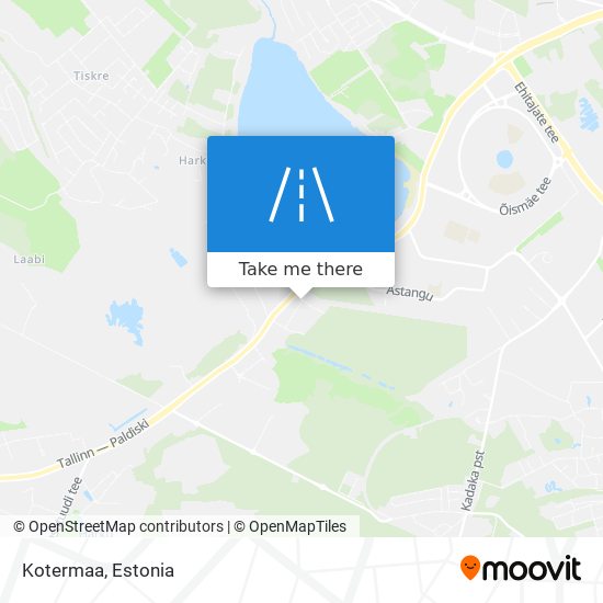 Kotermaa map