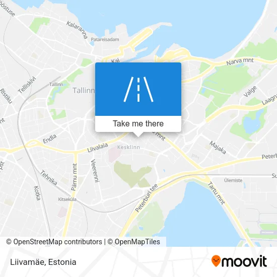 Карта Liivamäe