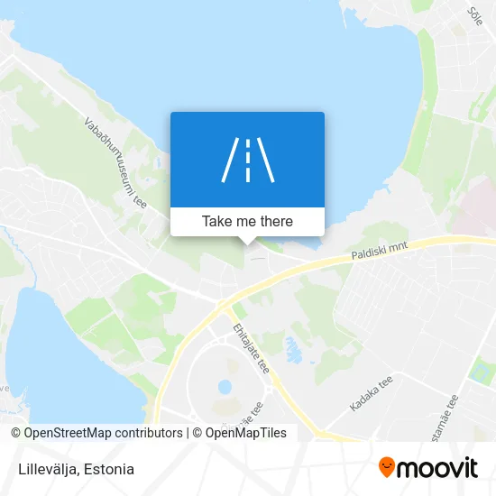 Карта Lillevälja