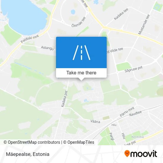 Карта Mäepealse