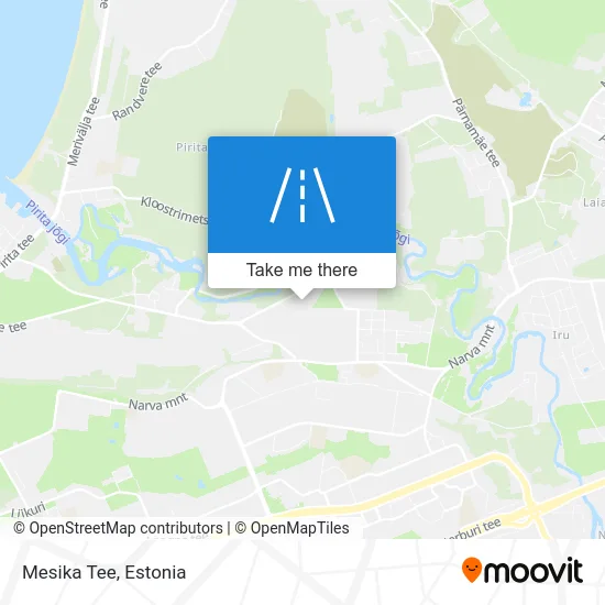 Карта Mesika Tee