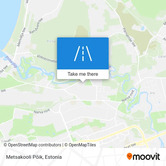 Карта Metsakooli Põik