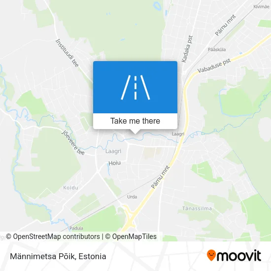 Карта Männimetsa Põik