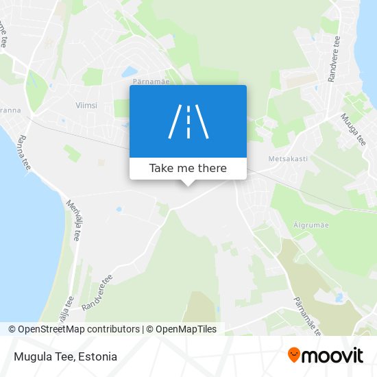 Mugula Tee map