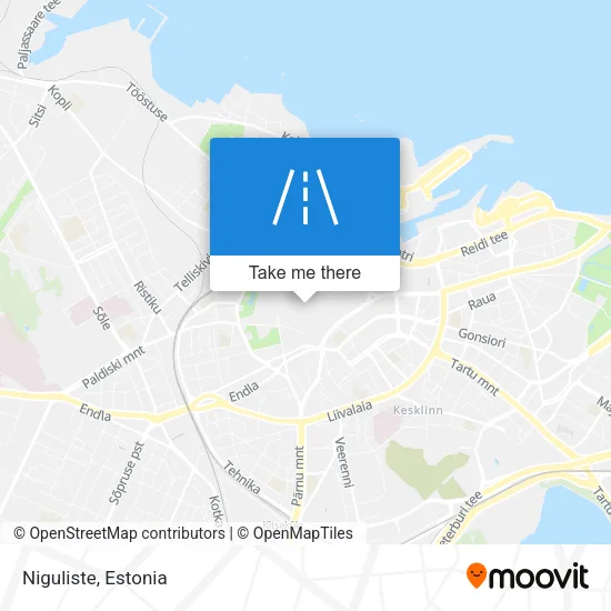 Карта Niguliste