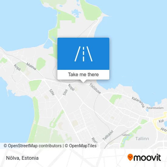 Карта Nõlva