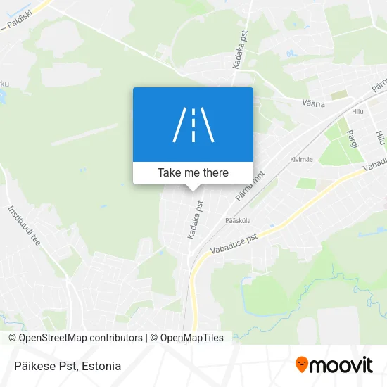 Карта Päikese Pst