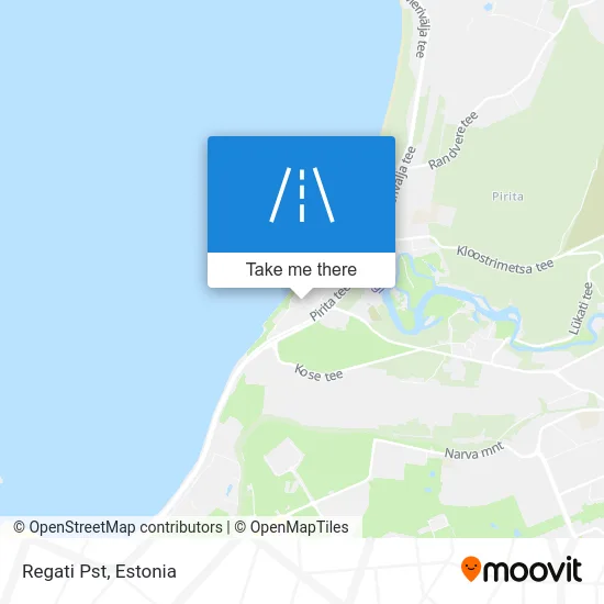 Карта Regati Pst