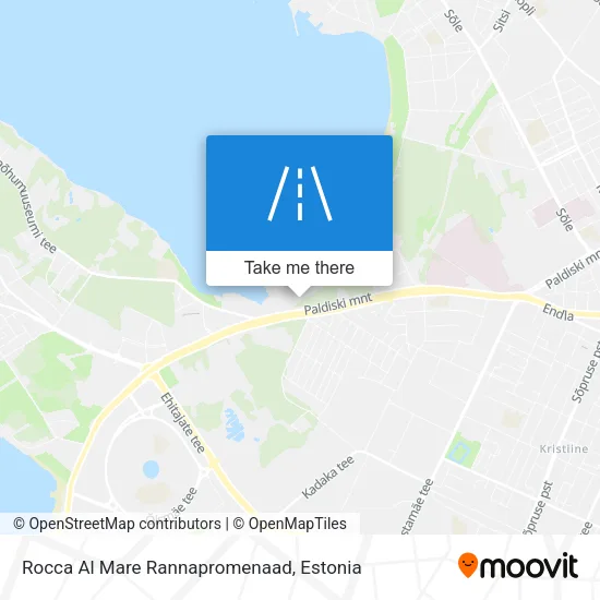 Карта Rocca Al Mare Rannapromenaad