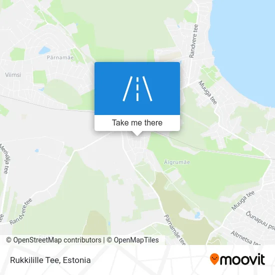 Rukkilille Tee map