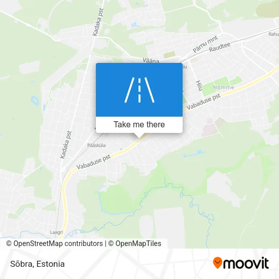 Карта Sõbra