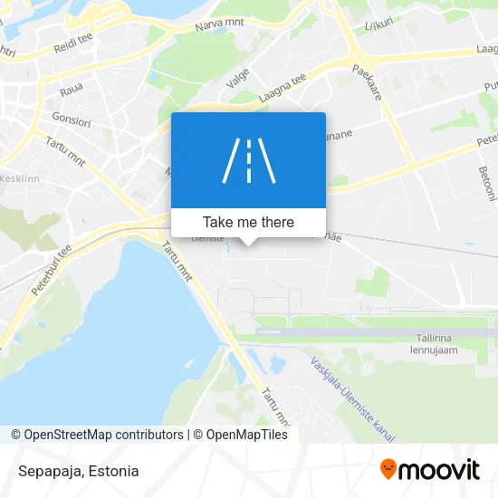 Карта Sepapaja