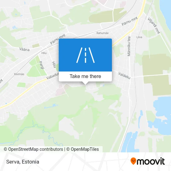 Карта Serva