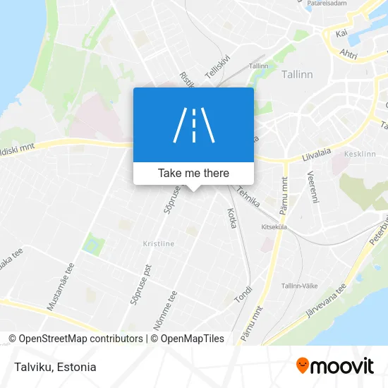Карта Talviku