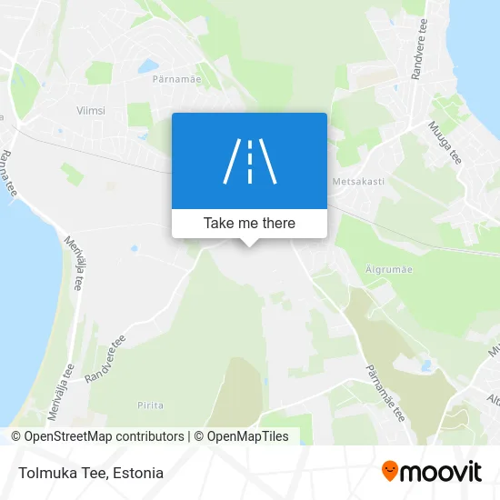 Карта Tolmuka Tee