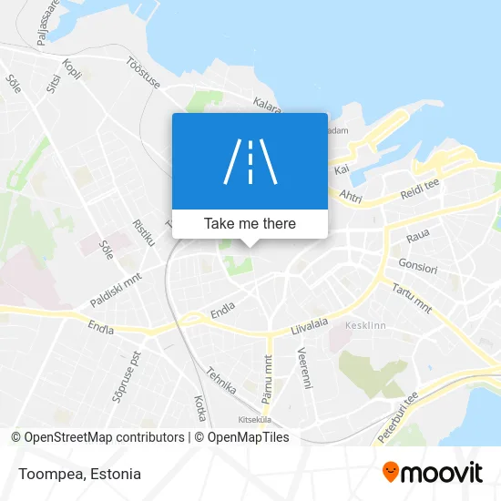 Карта Toompea