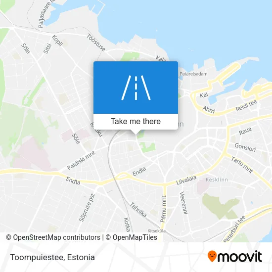 Карта Toompuiestee