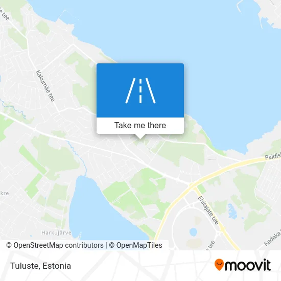 Карта Tuluste