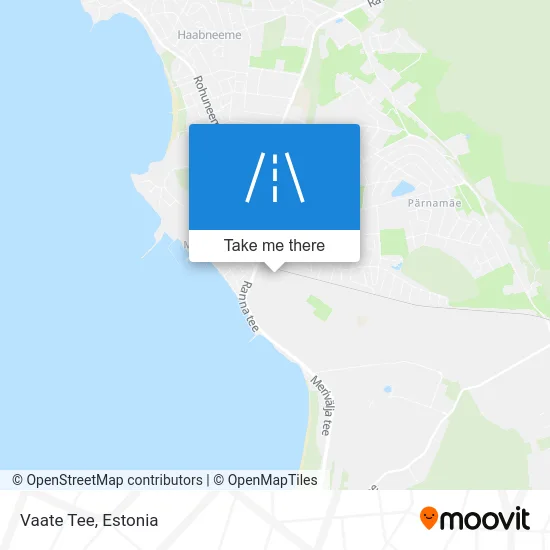 Карта Vaate Tee