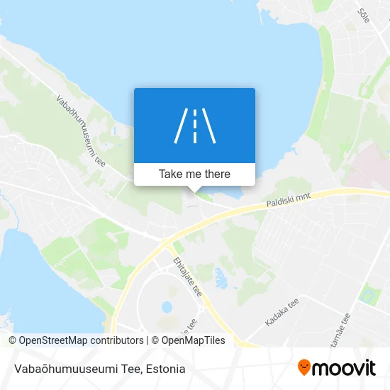 Карта Vabaõhumuuseumi Tee