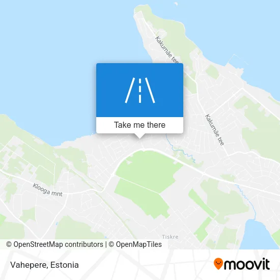 Карта Vahepere