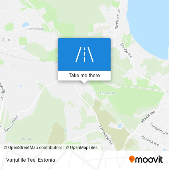 Карта Varjulille Tee