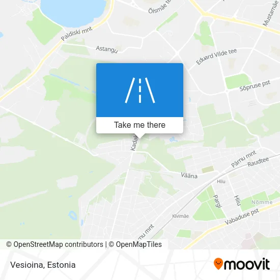 Карта Vesioina