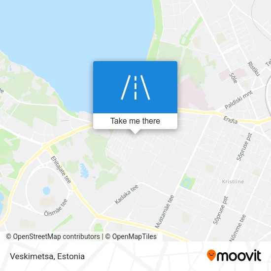 Карта Veskimetsa