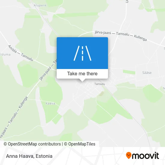 Карта Anna Haava