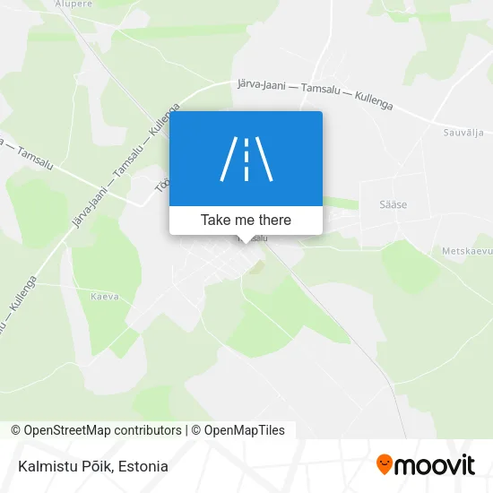 Карта Kalmistu Põik