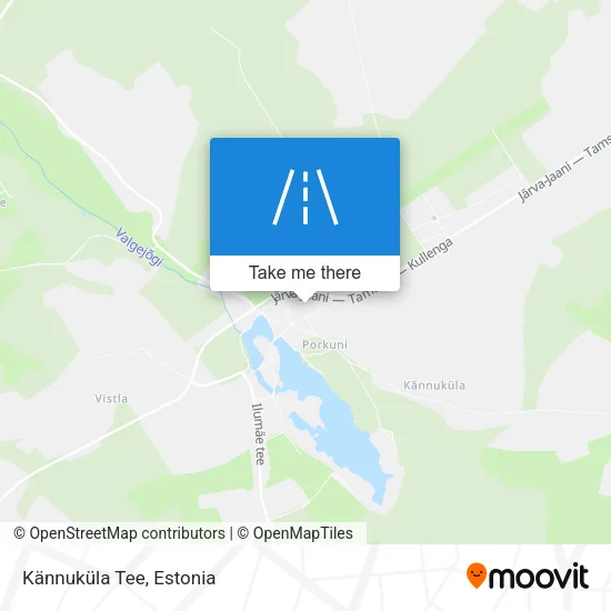 Карта Kännuküla Tee