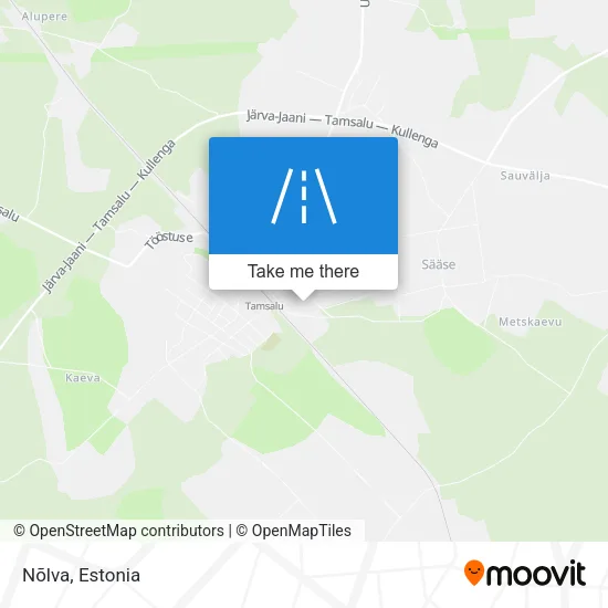Карта Nõlva