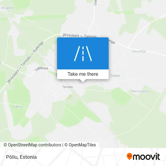 Карта Põllu