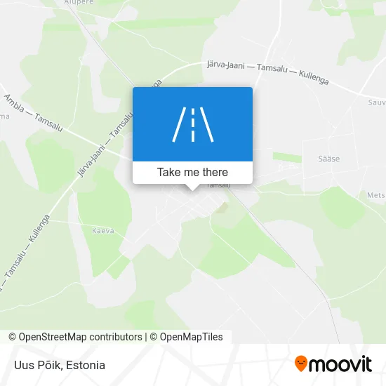 Карта Uus Põik