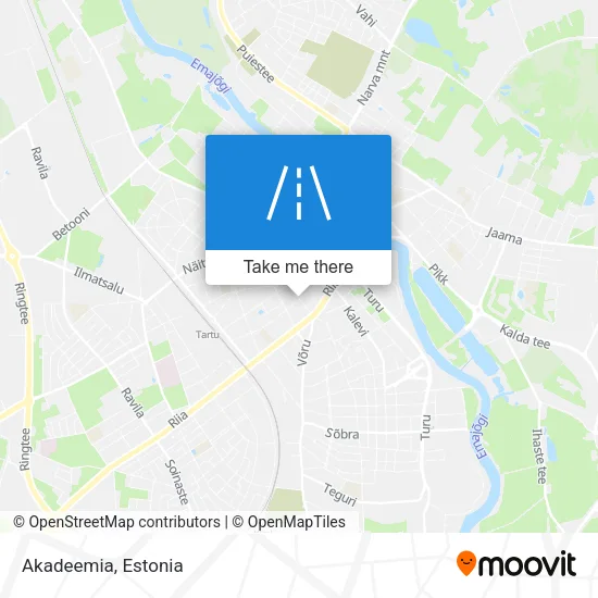 Карта Akadeemia