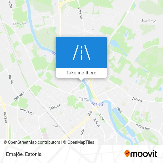 Карта Emajõe