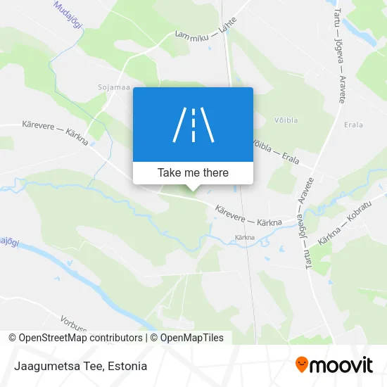 Карта Jaagumetsa Tee