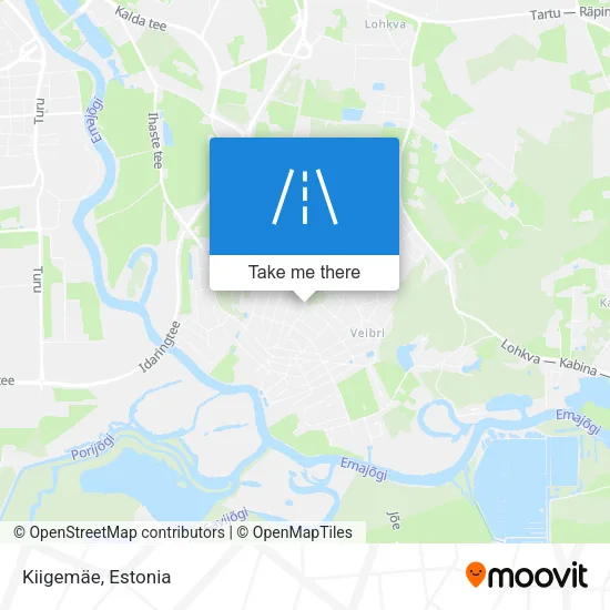 Карта Kiigemäe