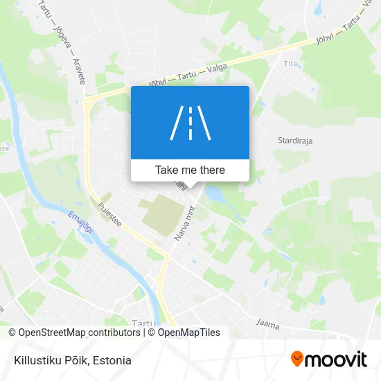 Карта Killustiku Põik