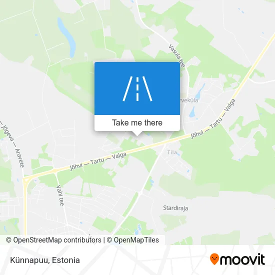 Карта Künnapuu